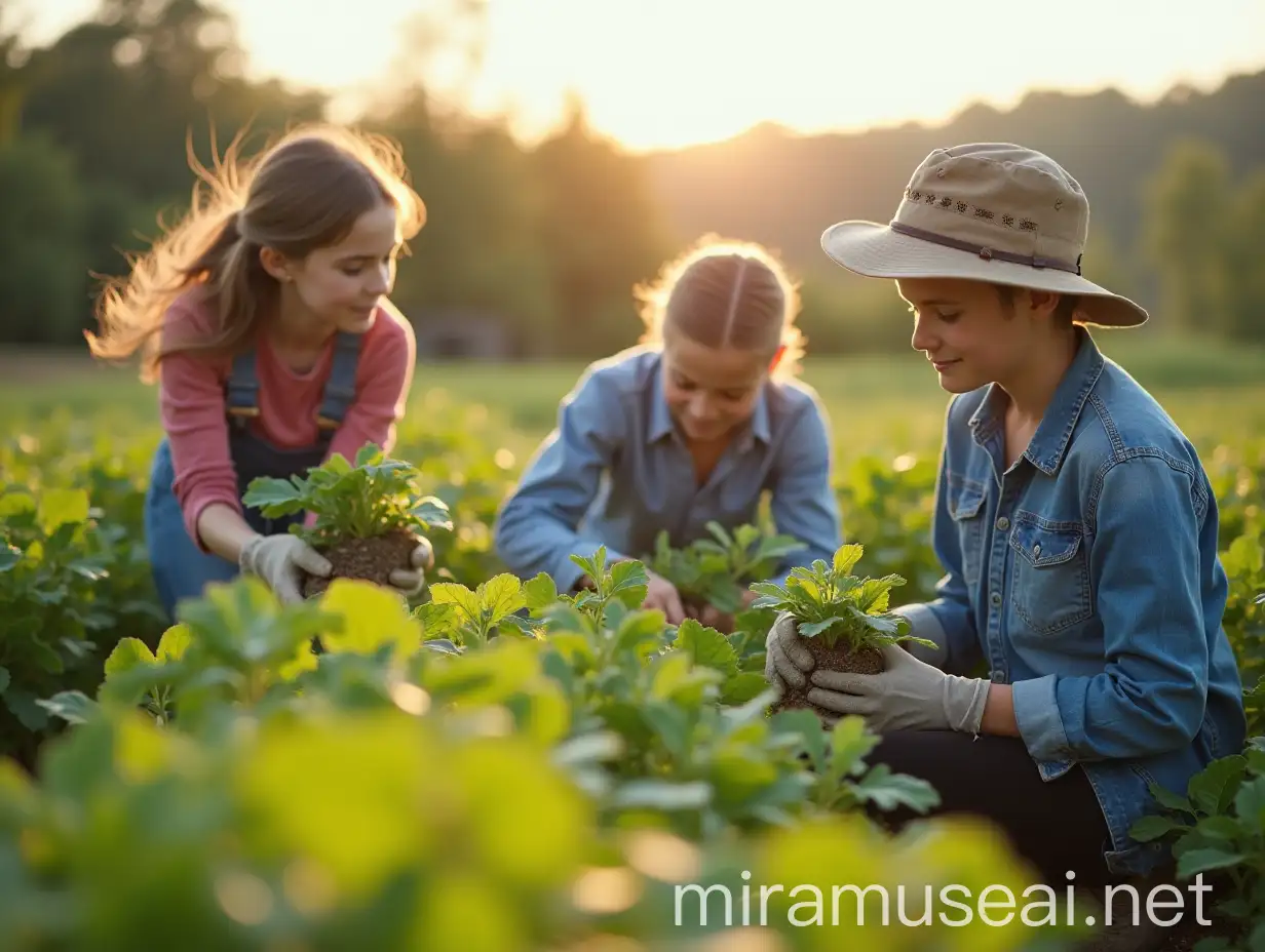 Farmers Engaging Youth in Sustainable Agriculture Education