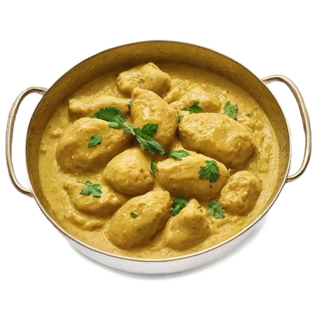 Chicken-Korma-PNG-Image-HighQuality-Food-Illustration-for-Culinary-Visuals