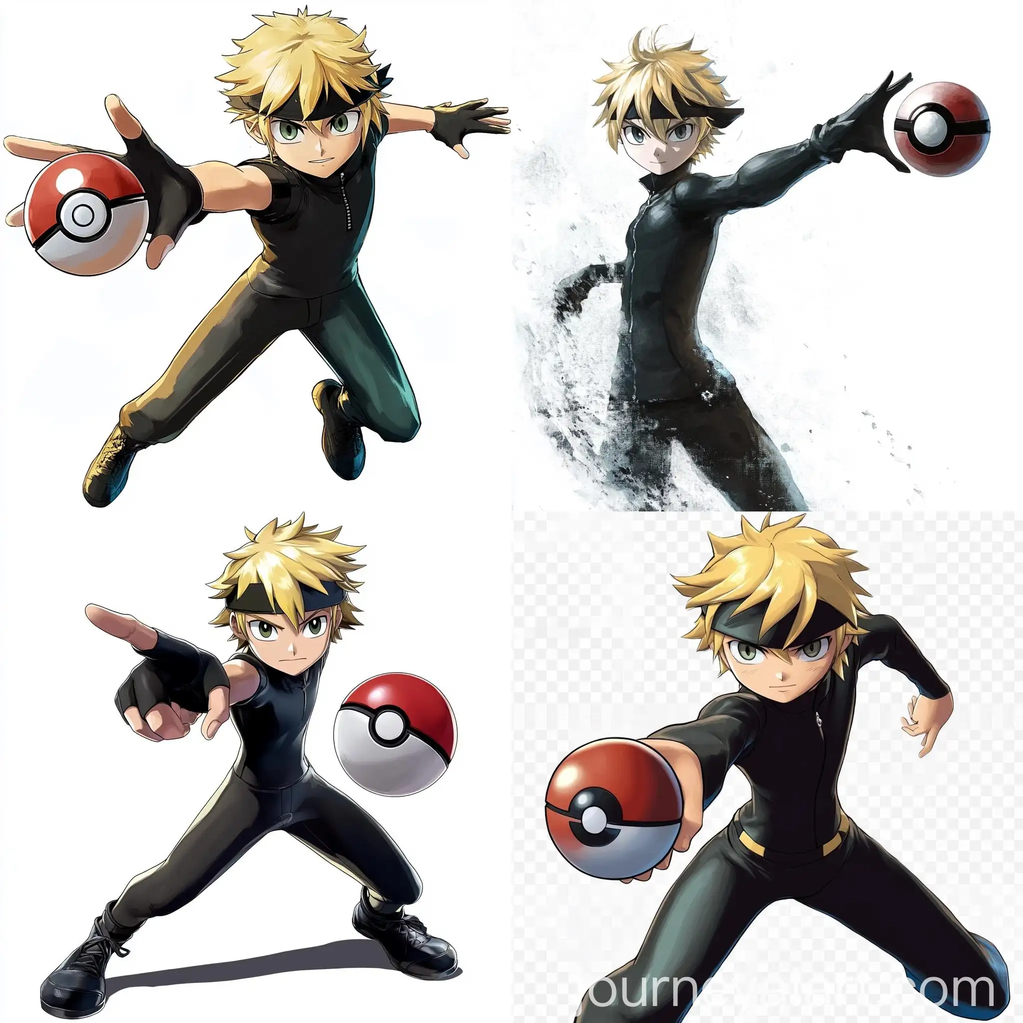 Adrian-Agreste-in-Action-with-RedWhite-Pokball