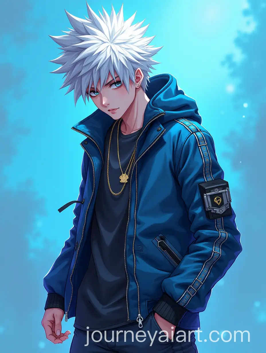 Cyberpunk-Young-Man-with-Intense-Expression-in-SciFi-Fantasy-Attire