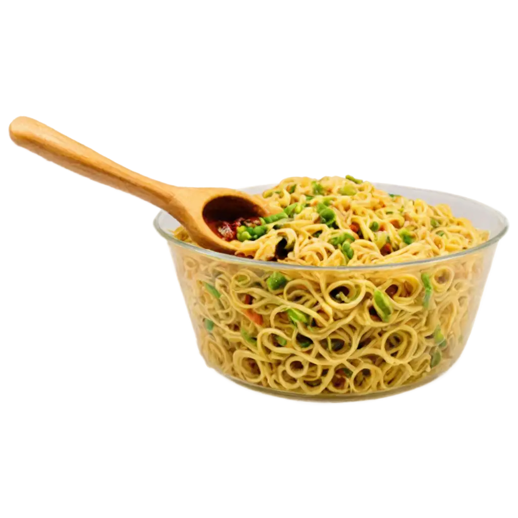 Veg-Chili-Garlic-Noodles-PNG-Image-Savory-Dish-in-a-750ml-Container