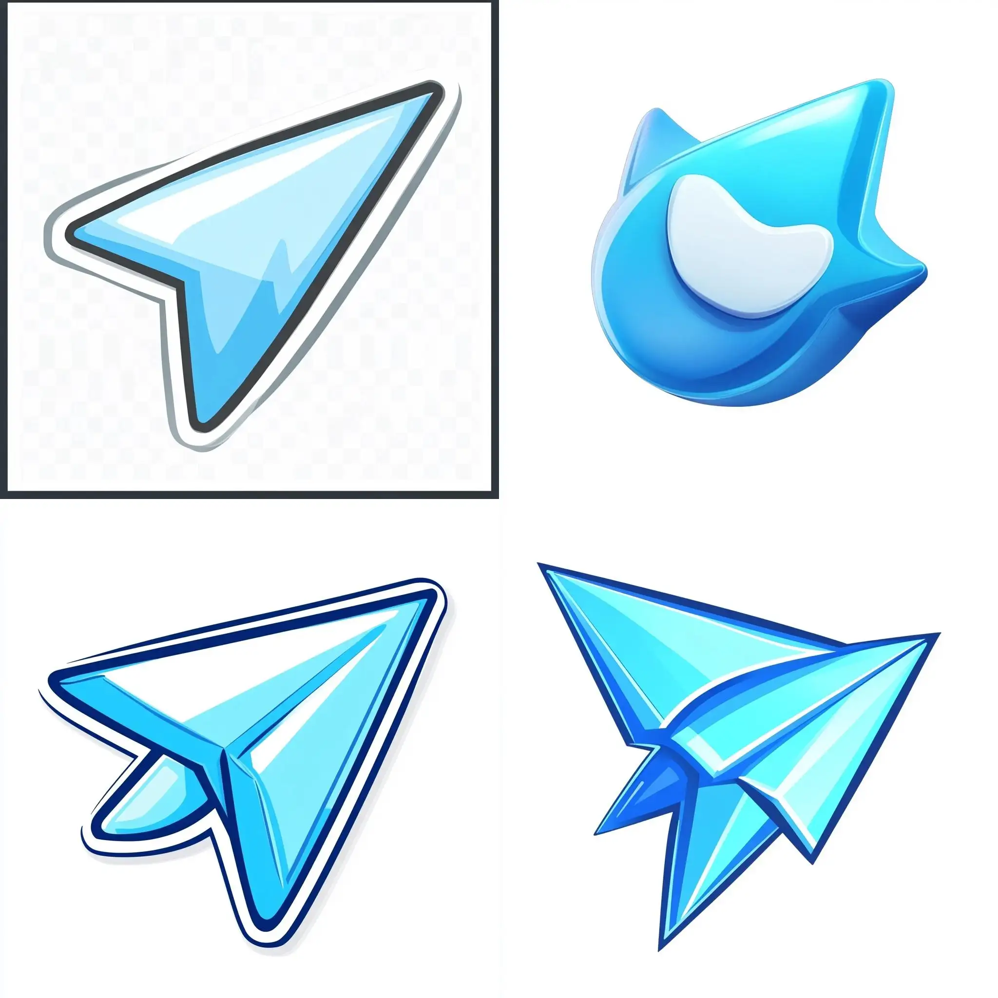 Telegram-Blue-Style-Daily-Combo-Game-Logo-Sticker