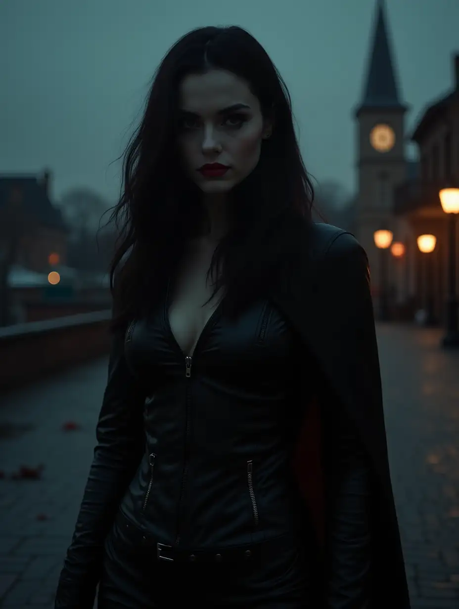 Teagan-Croft-as-a-Primordial-Vampire-on-a-New-Orleans-Rooftop-at-Night