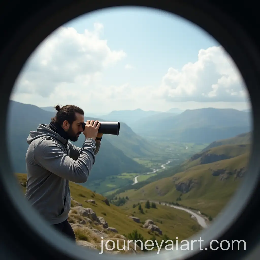 Snowdon-Mountain-View-Through-Binoculars