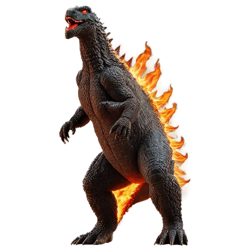 Godzilla-with-Fire-PNG-Image-HighQuality-Digital-Art-for-Creative-Projects