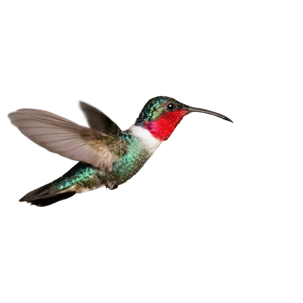 Hummingbird-Side-View-with-Wing-Reflection-PNG-HighQuality-Transparent-Image