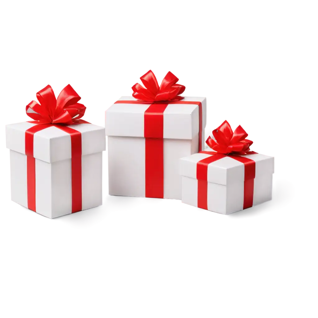 White-Gift-Box-with-Red-Ribbon-PNG-Image-for-Holiday-and-GiftThemed-Designs