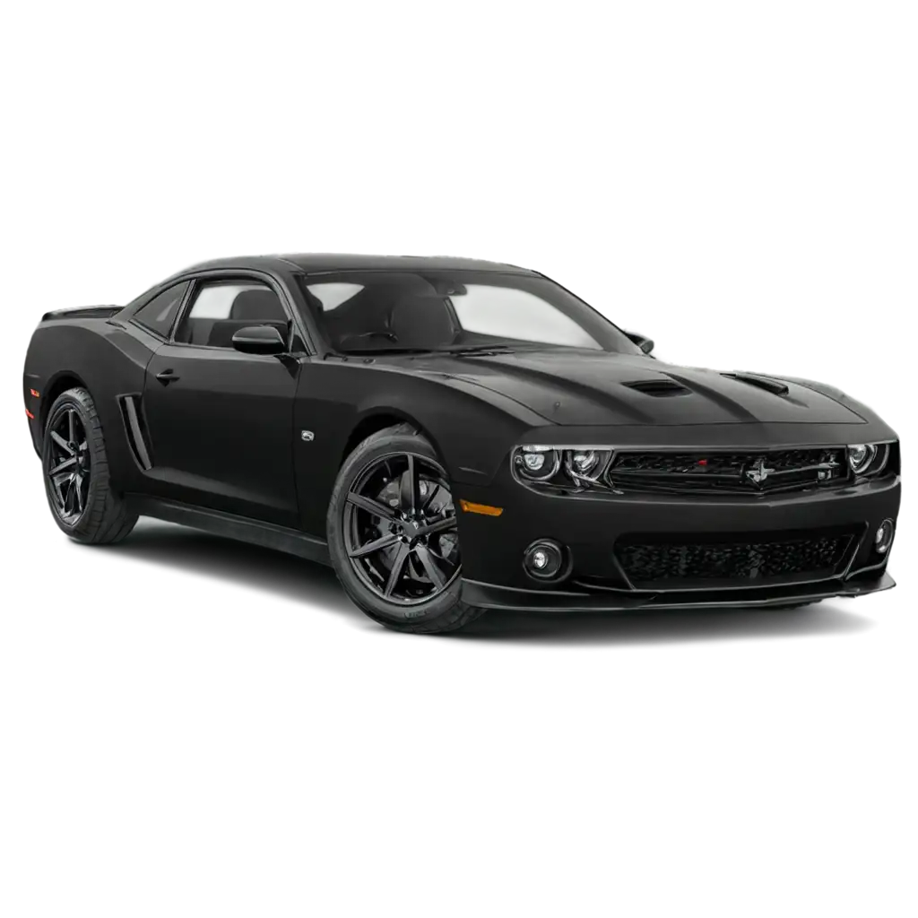 HighQuality-Black-Muscle-Car-PNG-for-Stunning-Visuals