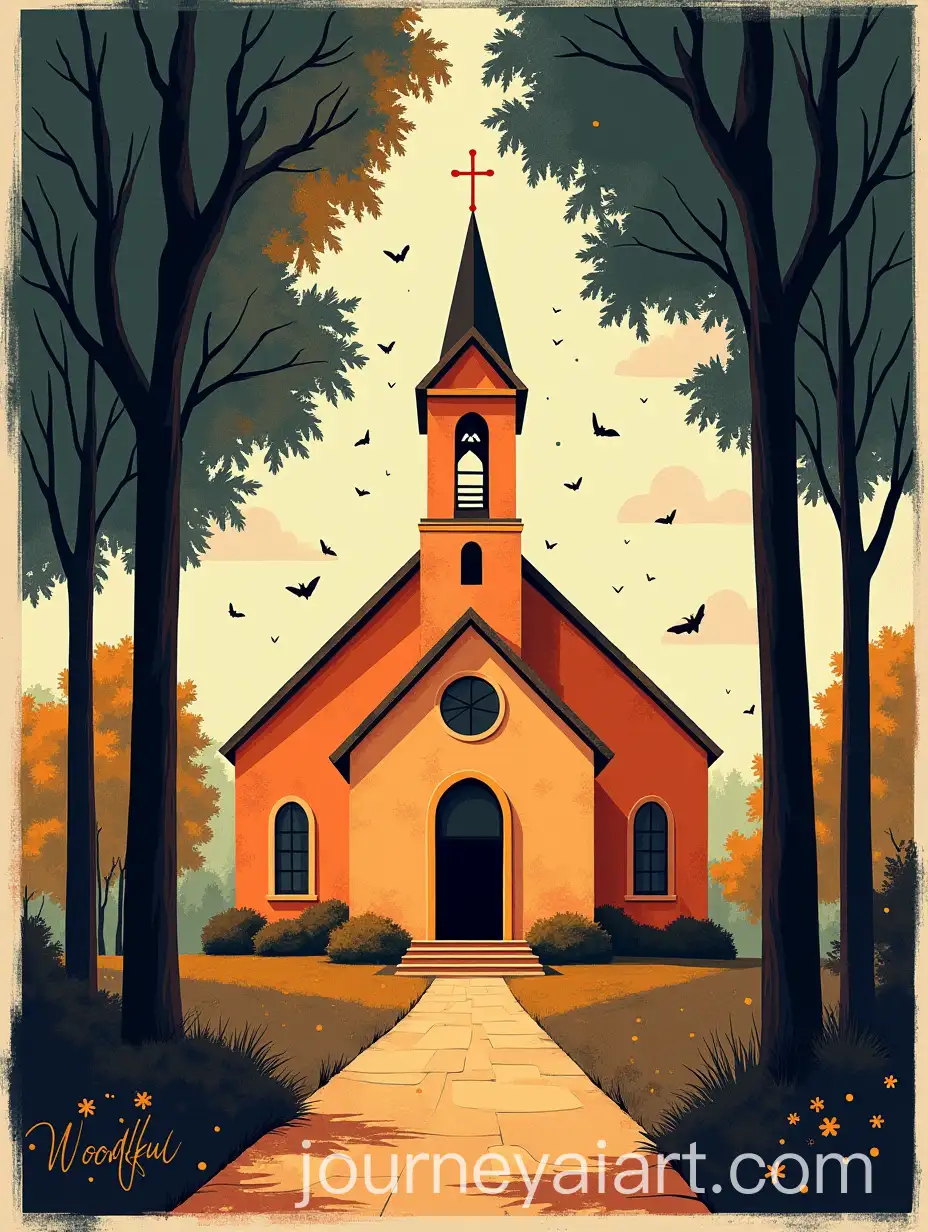 Church-Exterior-with-Sound-Reverberating-and-Organic-Landscape