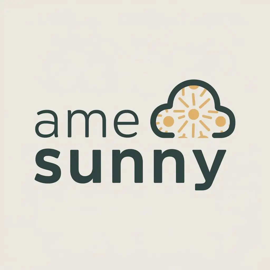 LOGO-Design-for-Ame-Sunny-Cloud-Symbol-in-the-Animals-Pets-Industry