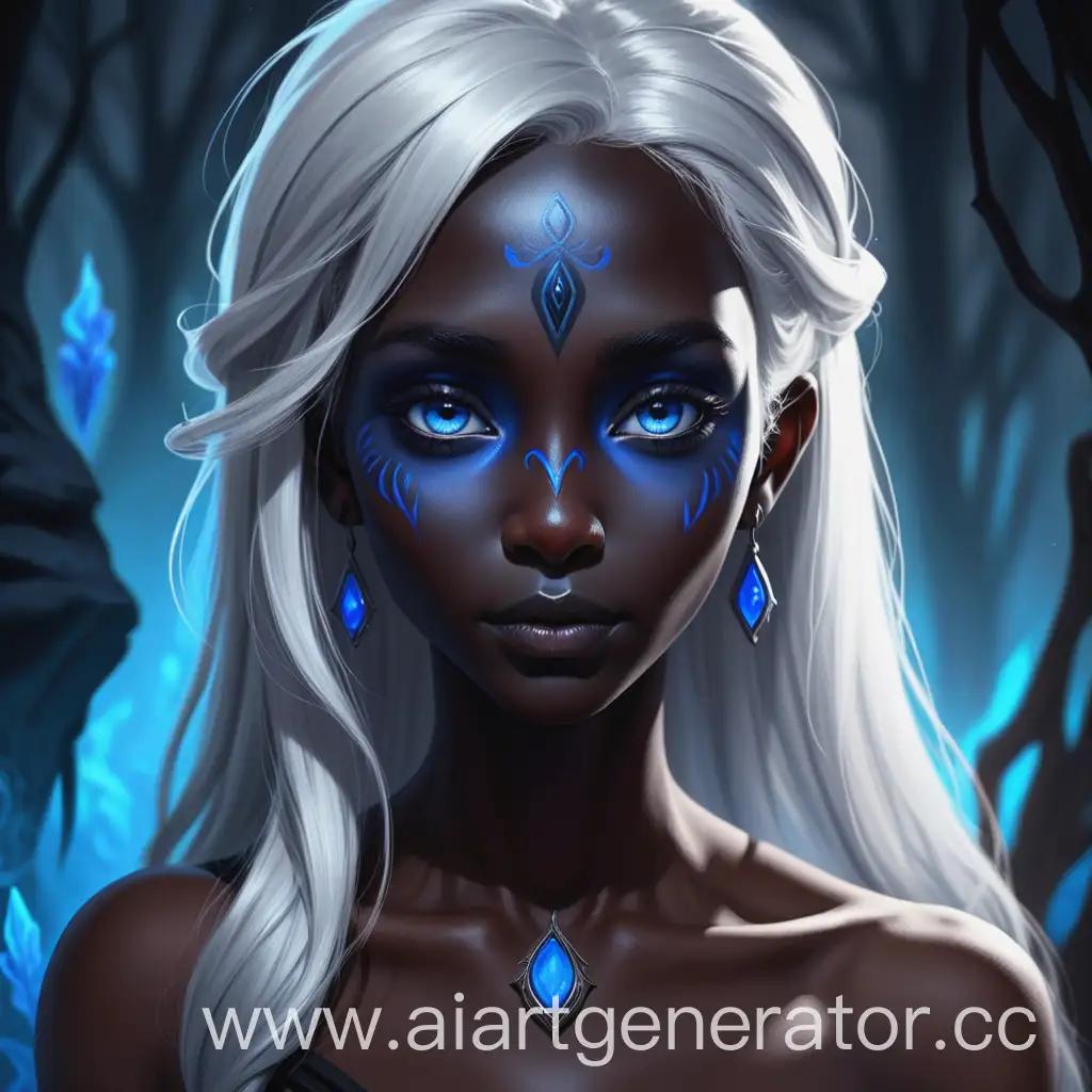 SilverHaired-Drow-Girl-Hermit-with-Bright-Blue-Eyes