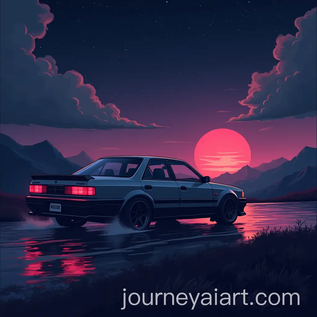 Lofi-Music-Channel-Banner-with-Midnight-Drift-Theme