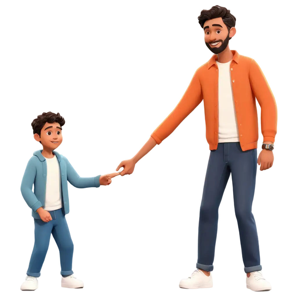 Father-and-Son-Cartoon-PNG-Heartwarming-Family-Illustration-for-All-Ages