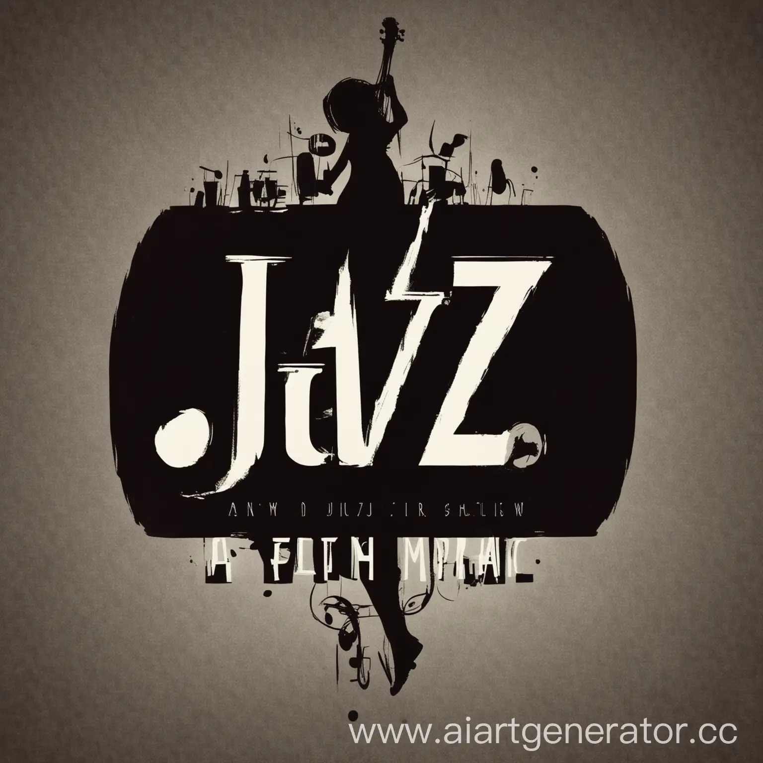 an image for a jazz music album size 1400x1400px