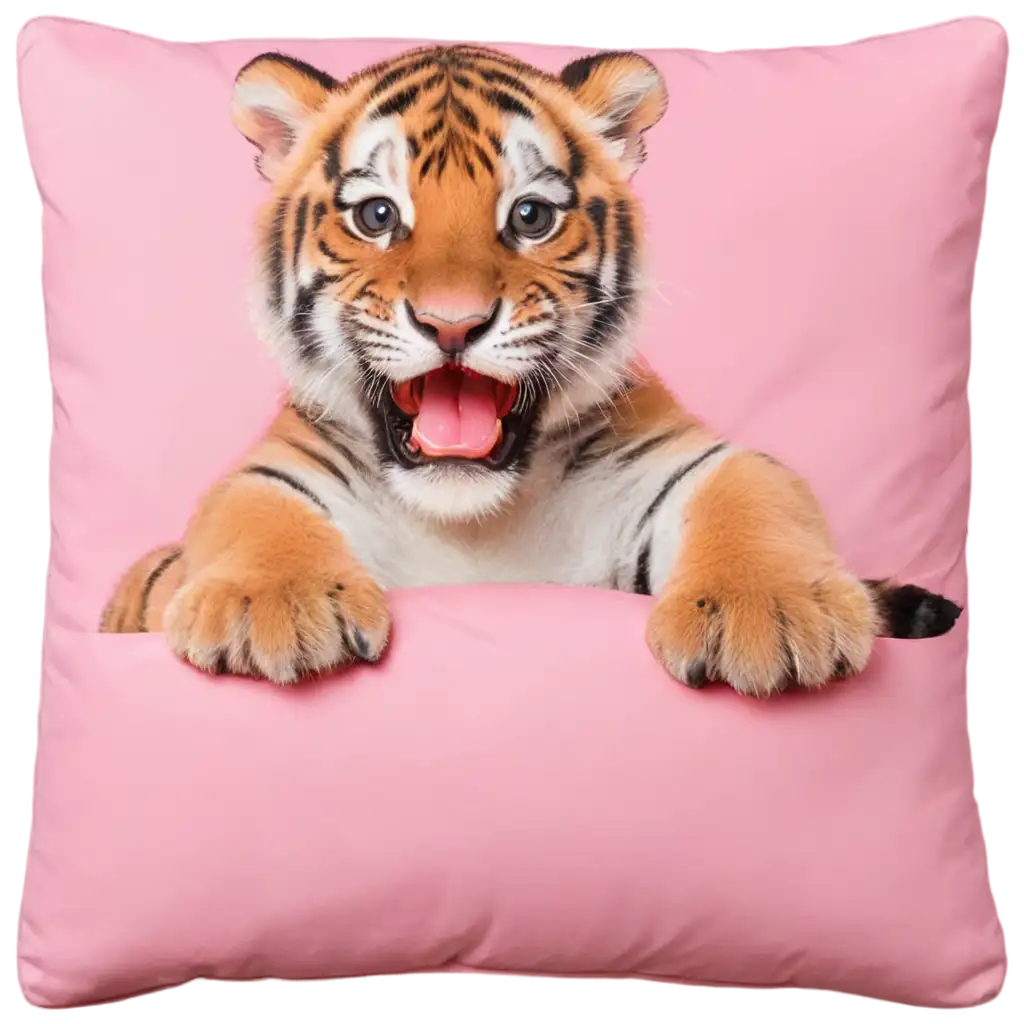 Hyper-Realistic-Cute-Tiger-PNG-Image-with-Playful-Expression-and-Pink-Nose-Perfect-for-Fun-Designs