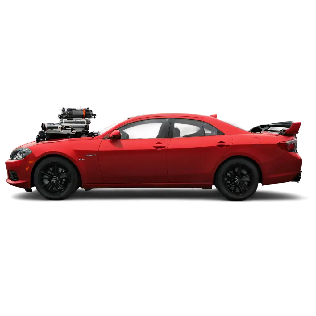 HighQuality-PNG-Image-of-a-Red-Car-with-Gun-Perfect-for-Dynamic-Visuals