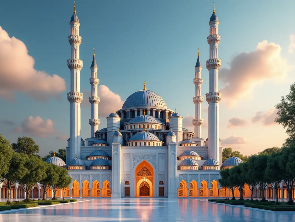 4k art image of mosque