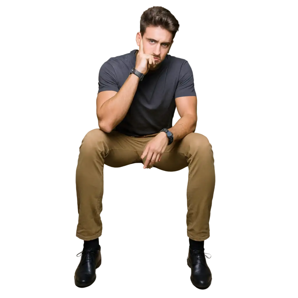 Depressed-Man-Interlocking-Fingers-PNGPNG-Image-Usage-Analysis-Image-Symbolizing-Emotional-Struggle