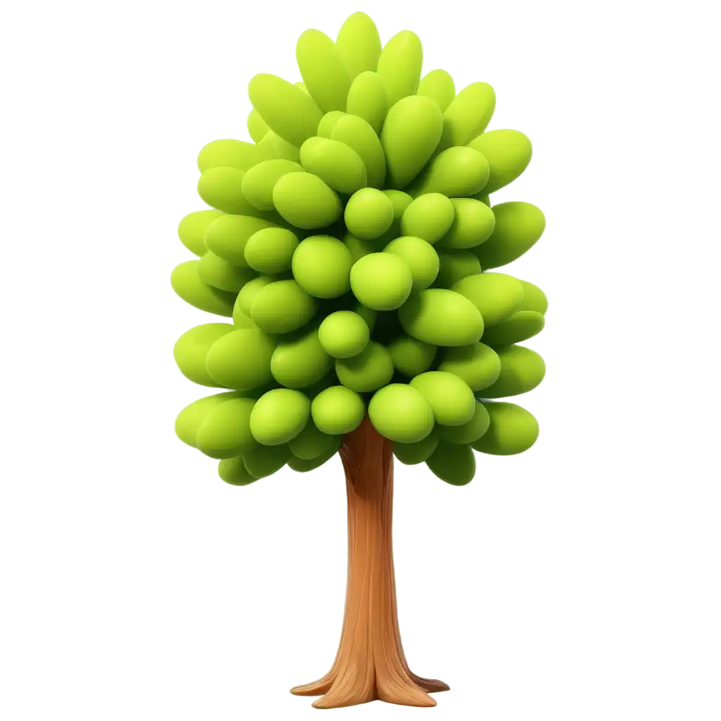 Vibrant-3D-Cartoonish-Tree-PNG-for-Creative-Projects