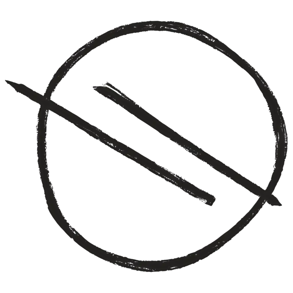 SEOOptimized-PNG-Image-Black-Circle-with-Pencil-Cross