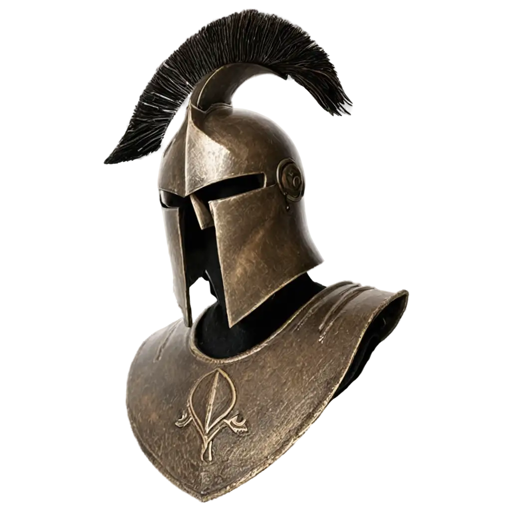 HighQuality-Spartan-Helmet-Bronze-PNG-Image-for-Creative-Projects