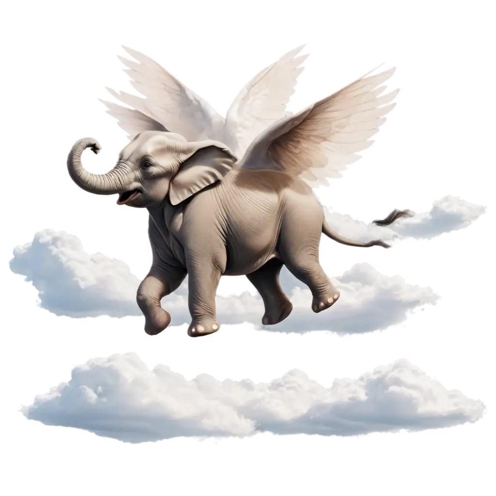 Create-a-Stunning-PNG-Image-of-a-Flying-Elephant-with-Wide-Wings-Above-the-Clouds