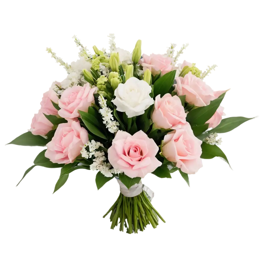 Exquisite-Artificial-Flowers-Bouquet-PNG-Image-Enhancing-Visual-Appeal-and-Quality