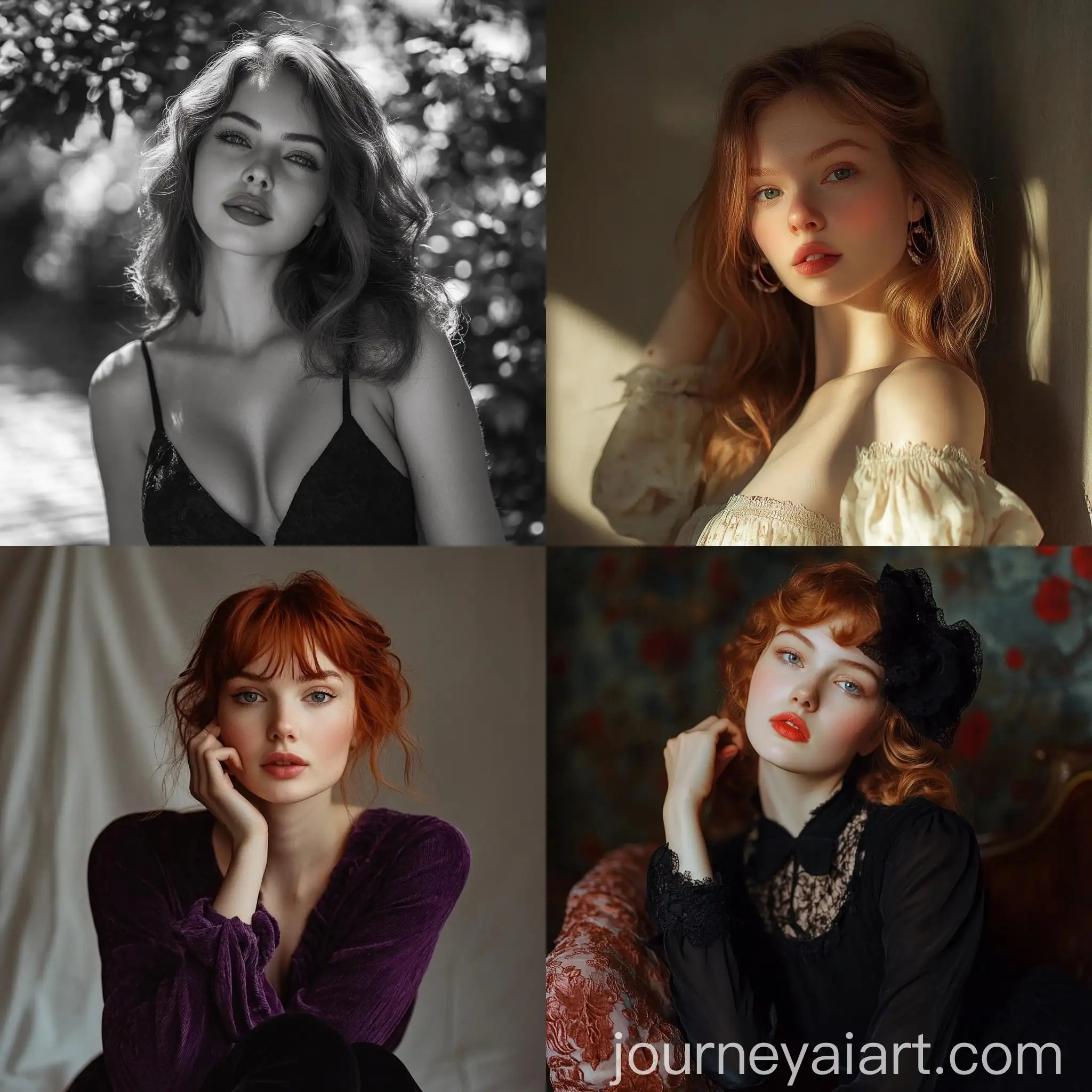 Nastasja-Samburskaya-Posing-in-Elegant-Evening-Dress