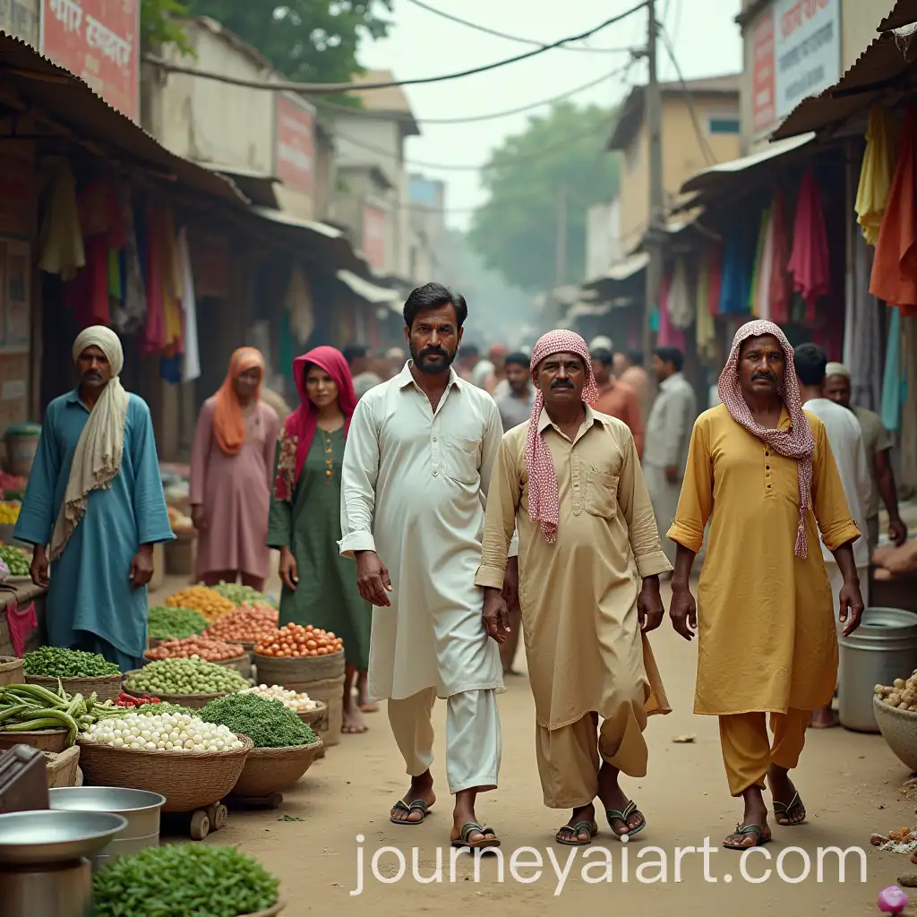 Bustling-Rural-Market-in-Panjuana-Haryana-with-Local-Vendors-and-Traditional-Garments