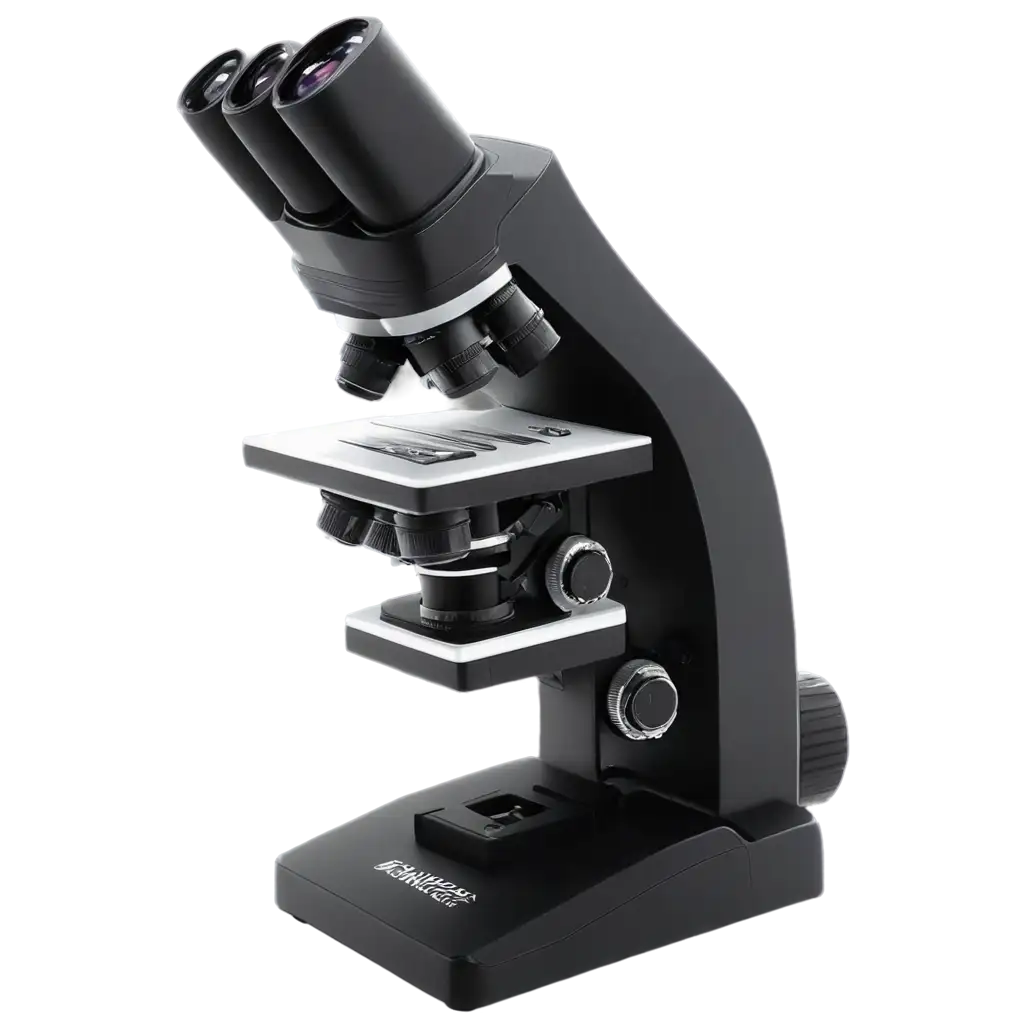 Create detailed image of a light microscope