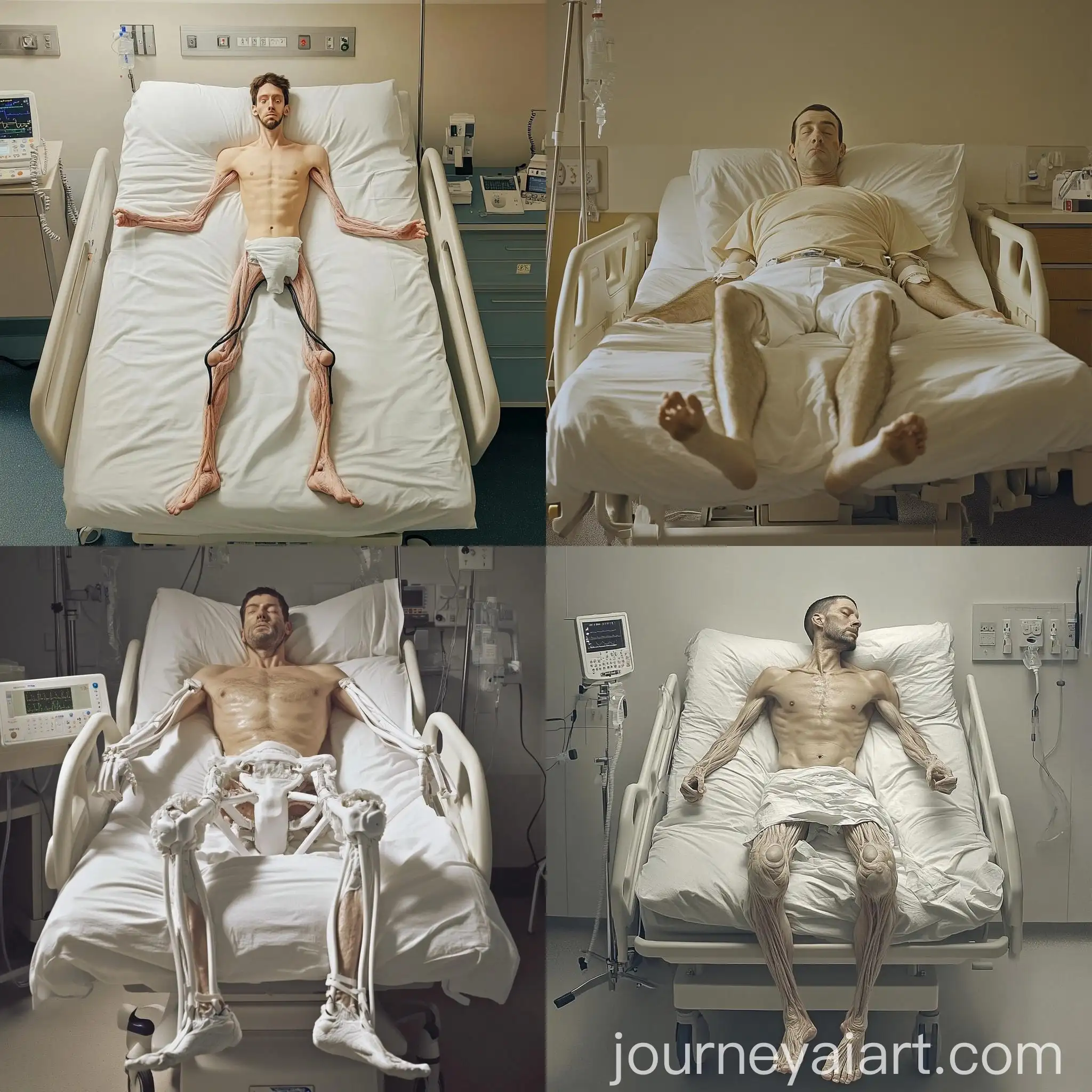 Hospital-Patient-with-Reversed-Limbs-Lying-in-Bed