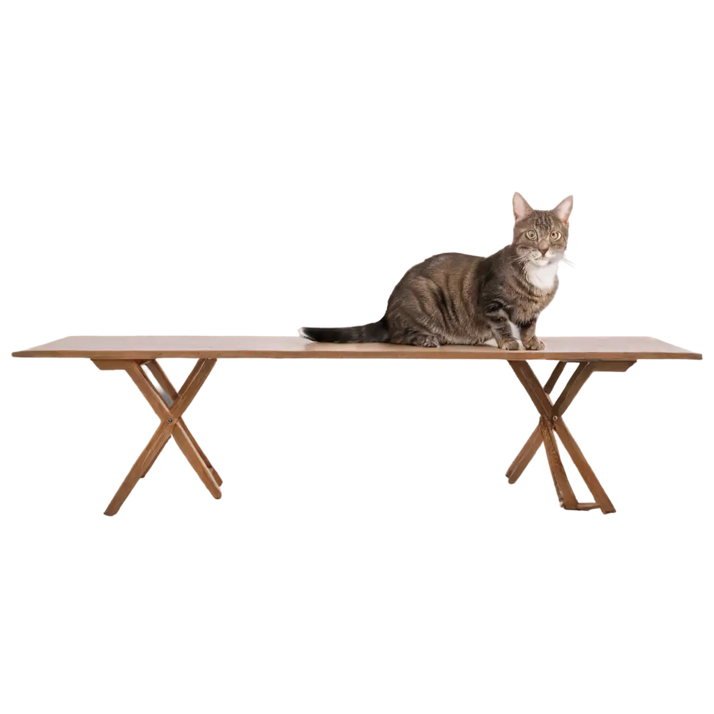 Cat-Sitting-on-a-Table-PNG-Image-HighQuality-and-Transparent-Format