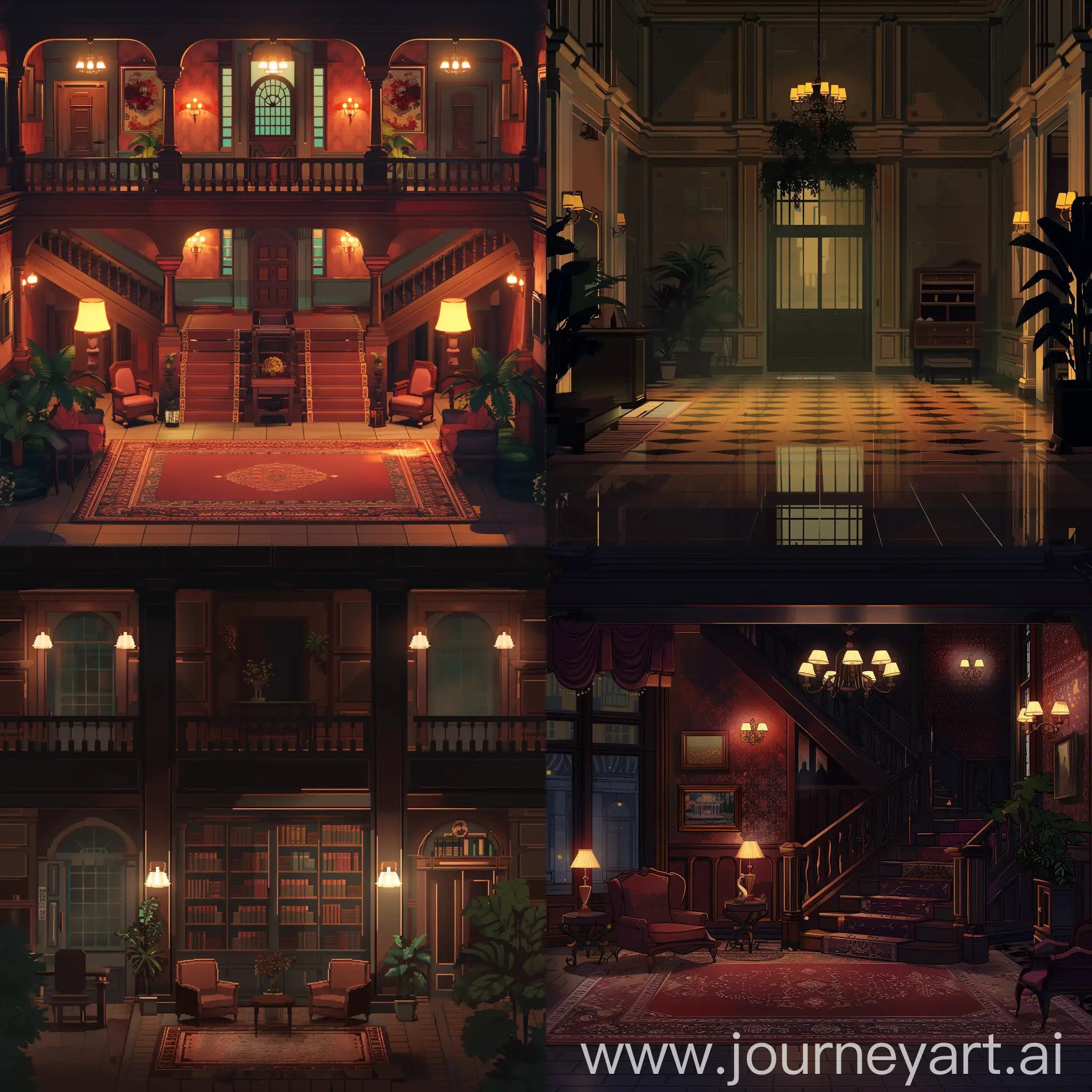 Warmly-Lit-Hotel-Interior-in-2D-Game-Style