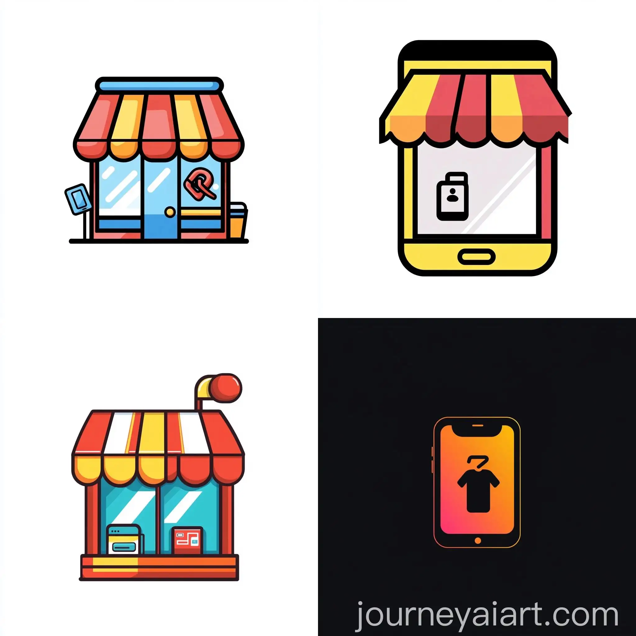 Modern-Mobile-Phone-Store-Logo-Design-with-Sleek-Lines-and-Digital-Influence