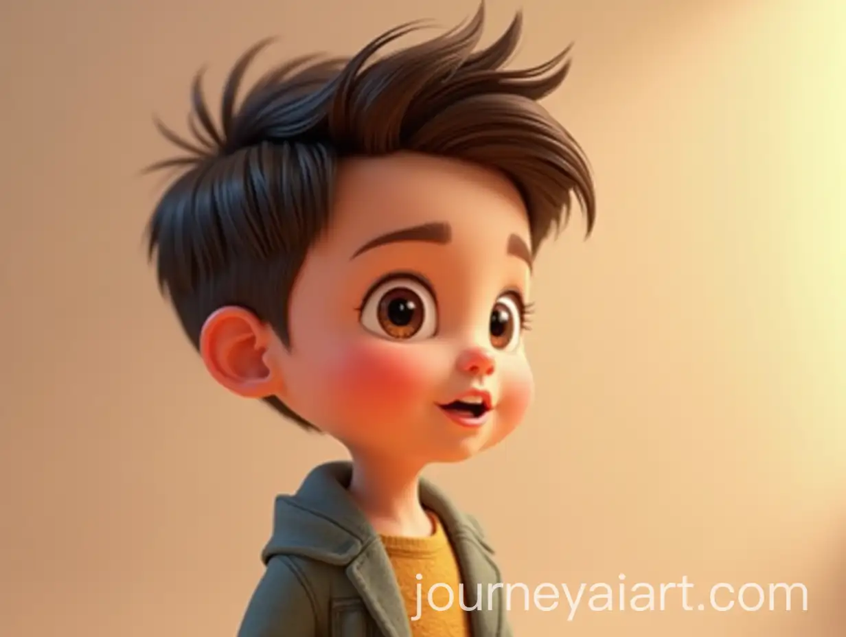 3D-Cartoon-of-a-CuteAI-Image-Prompt-Expansion-and-Smart-Little-Child-in-PixarStyle
