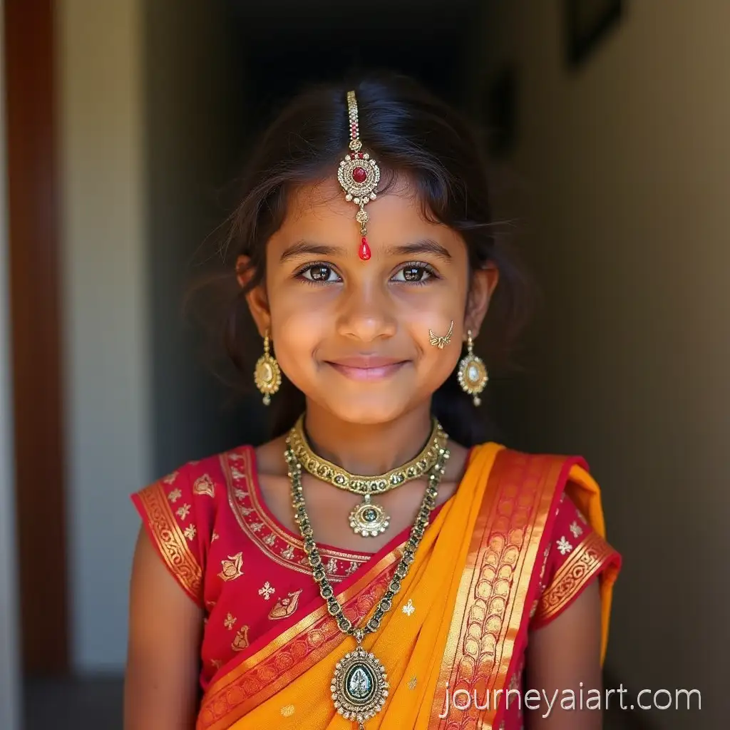 Portrait-of-18YearOld-IndianPortrait-of-Indian-Girl-Girl-in-Traditional-Attire