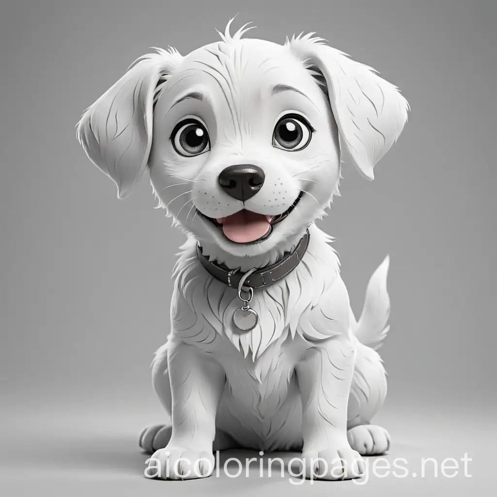 Playful-Cartoon-Dog-Coloring-Page-for-Kids