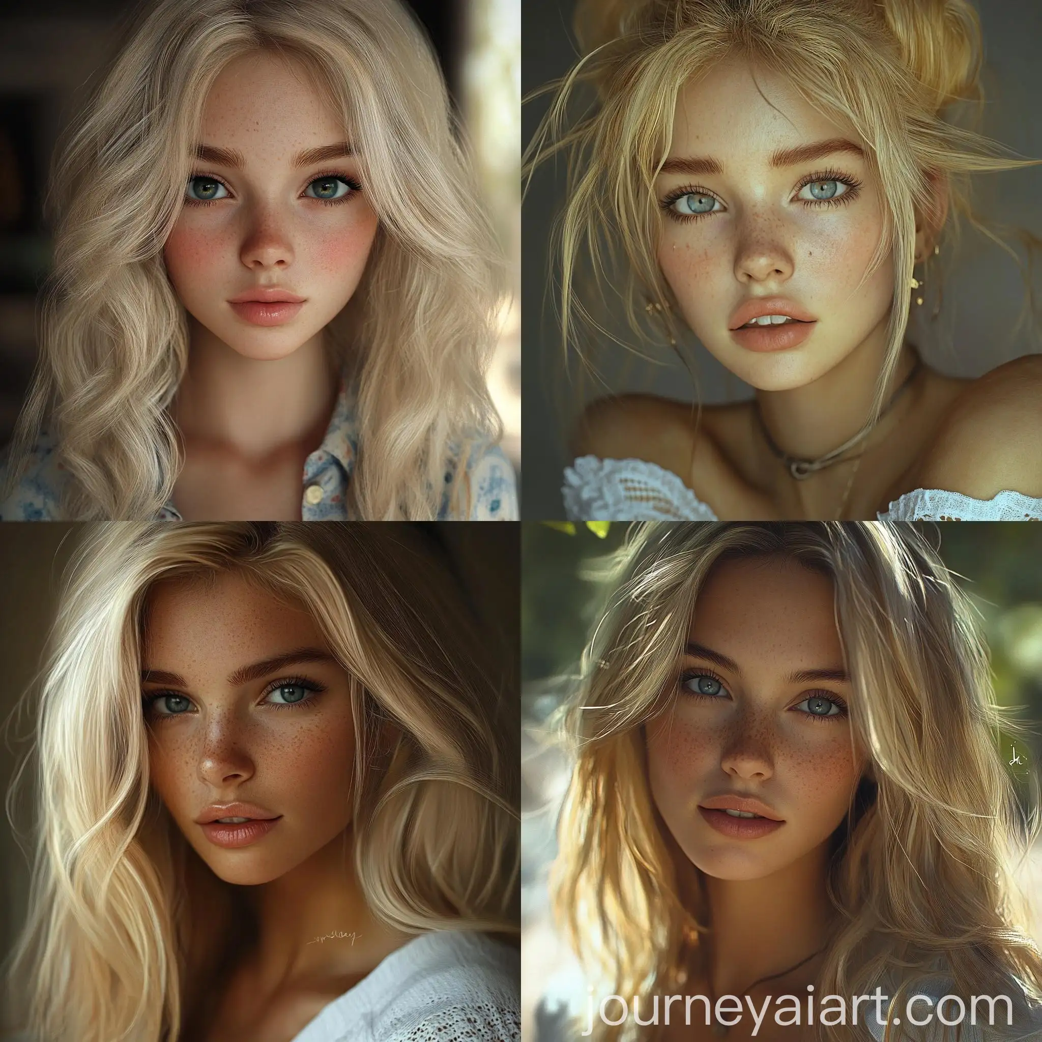 Realistic-Blond-Girl-Portrait