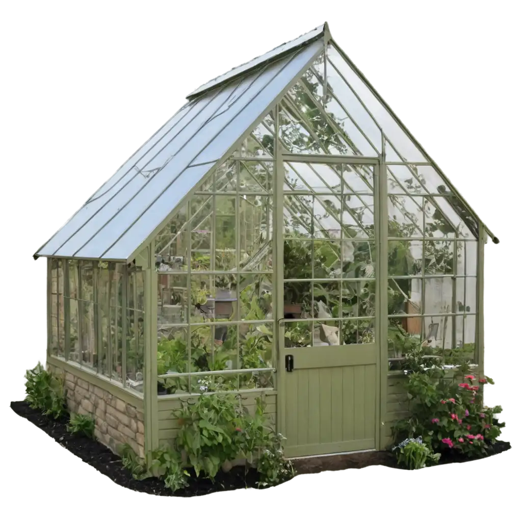 Cottage-Greenhouse-PNGPNG-Image-Usage-Scenarios-Image-for-Garden-Design-and-DIY-Projects