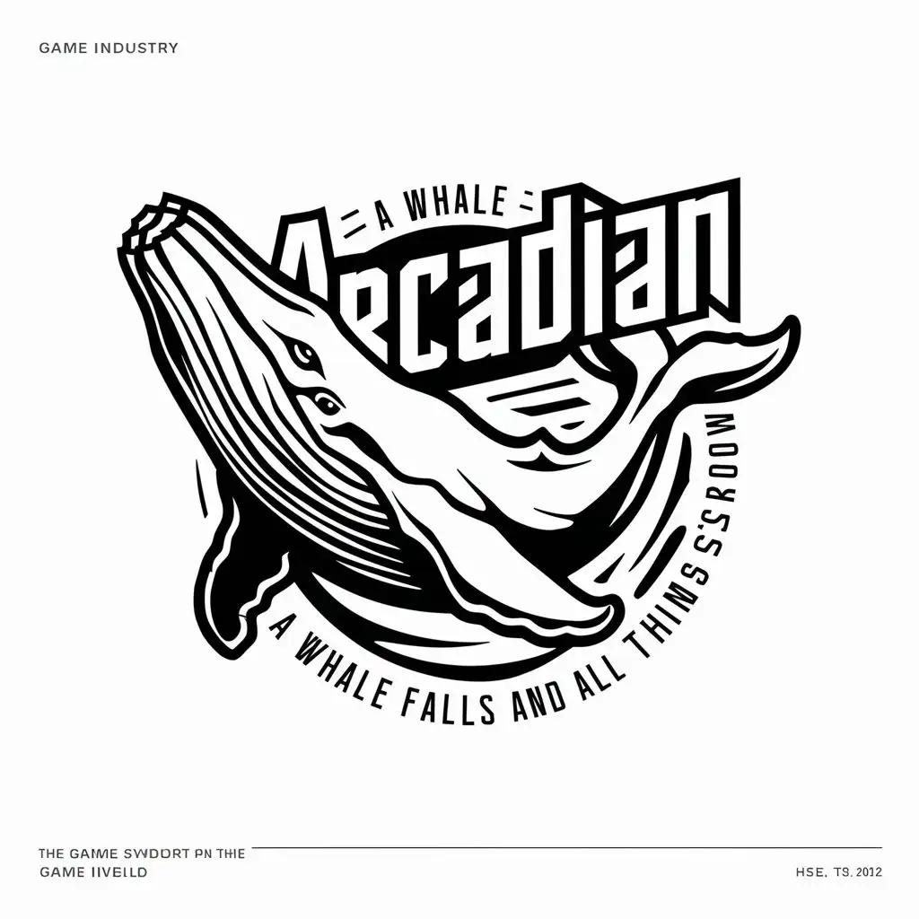 LOGO-Design-for-ArcadianA-Whale-Theme-with-Growth-Symbolism