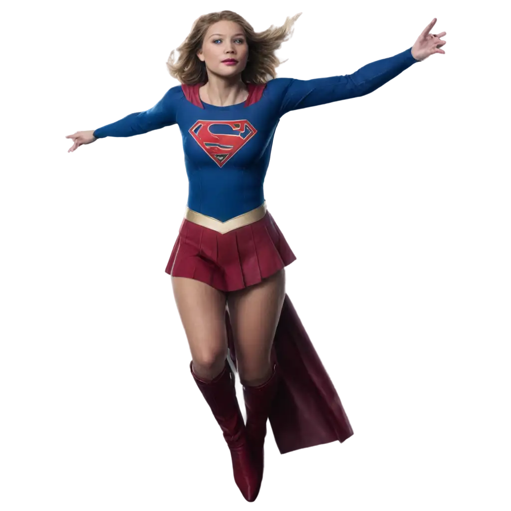 Supergirl-Flying-PNG-Image-for-HighQuality-Visuals-and-Versatile-Applications