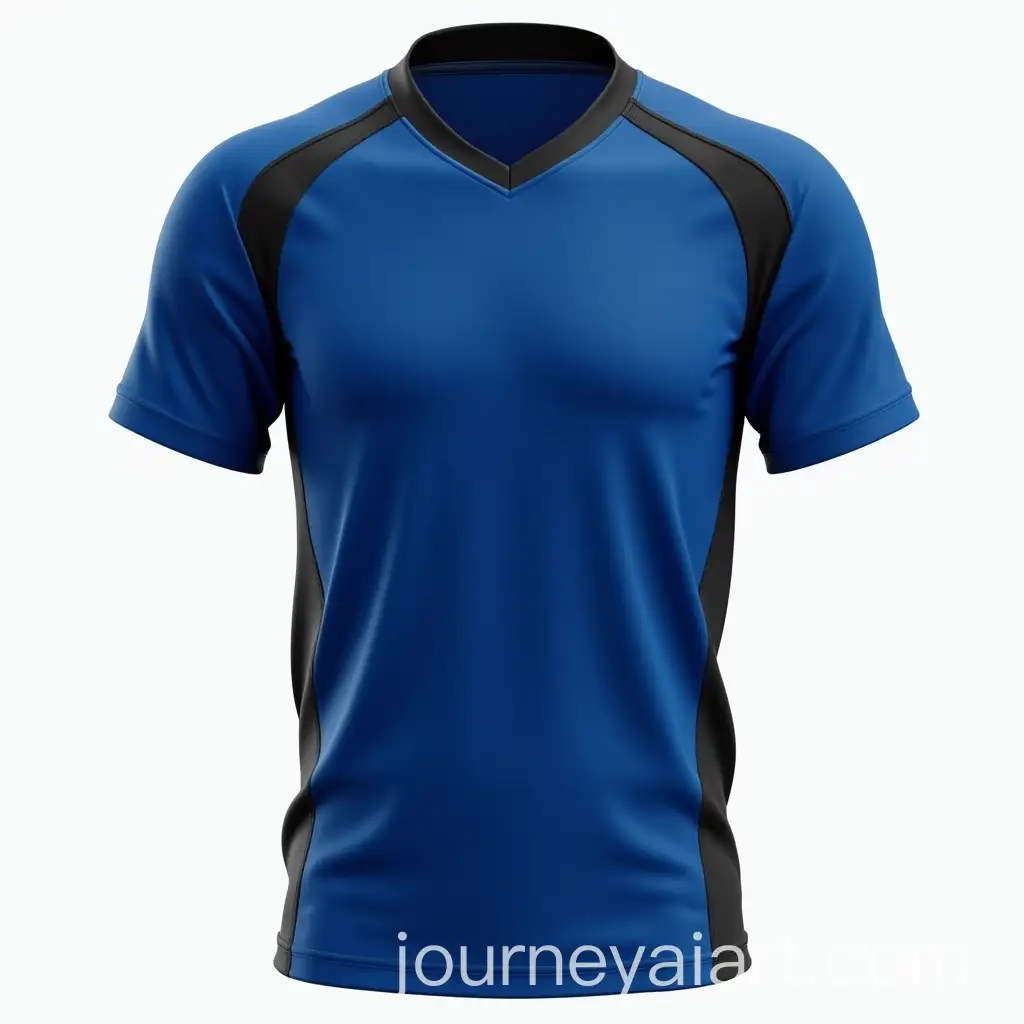 Stylish-Jersey-Featuring-a-Striking-Blue-and-Black-Color-Combination