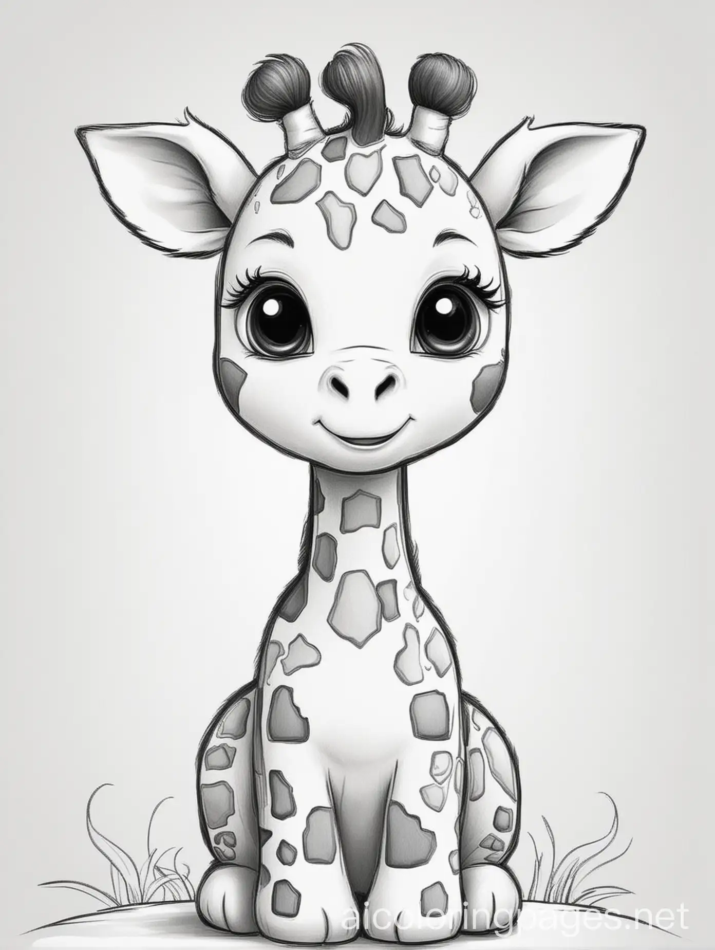 Cute-Baby-Giraffe-Coloring-Page-for-Kids