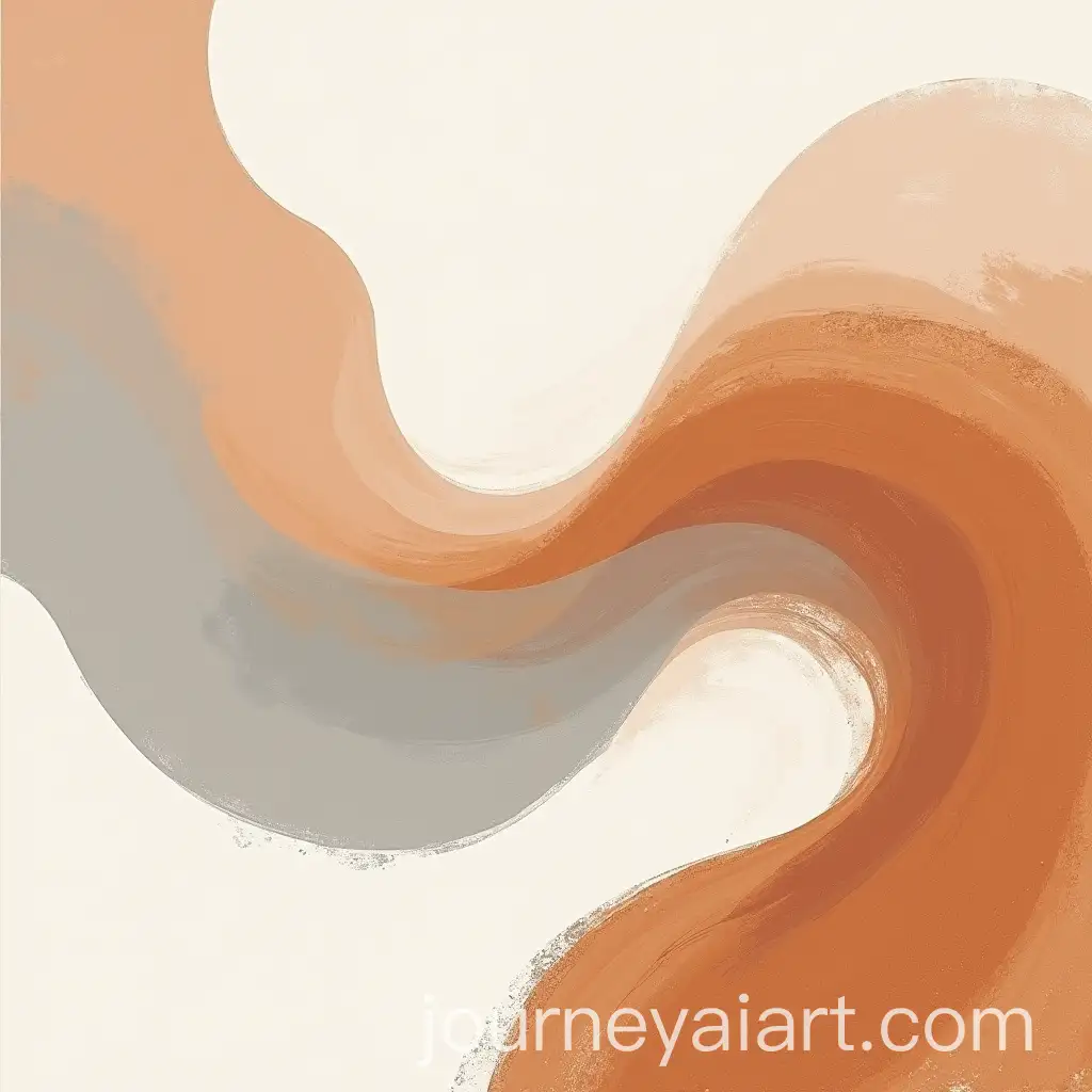 Abstract-Fluid-Shapes-in-Terracotta-and-Ochre-Tones