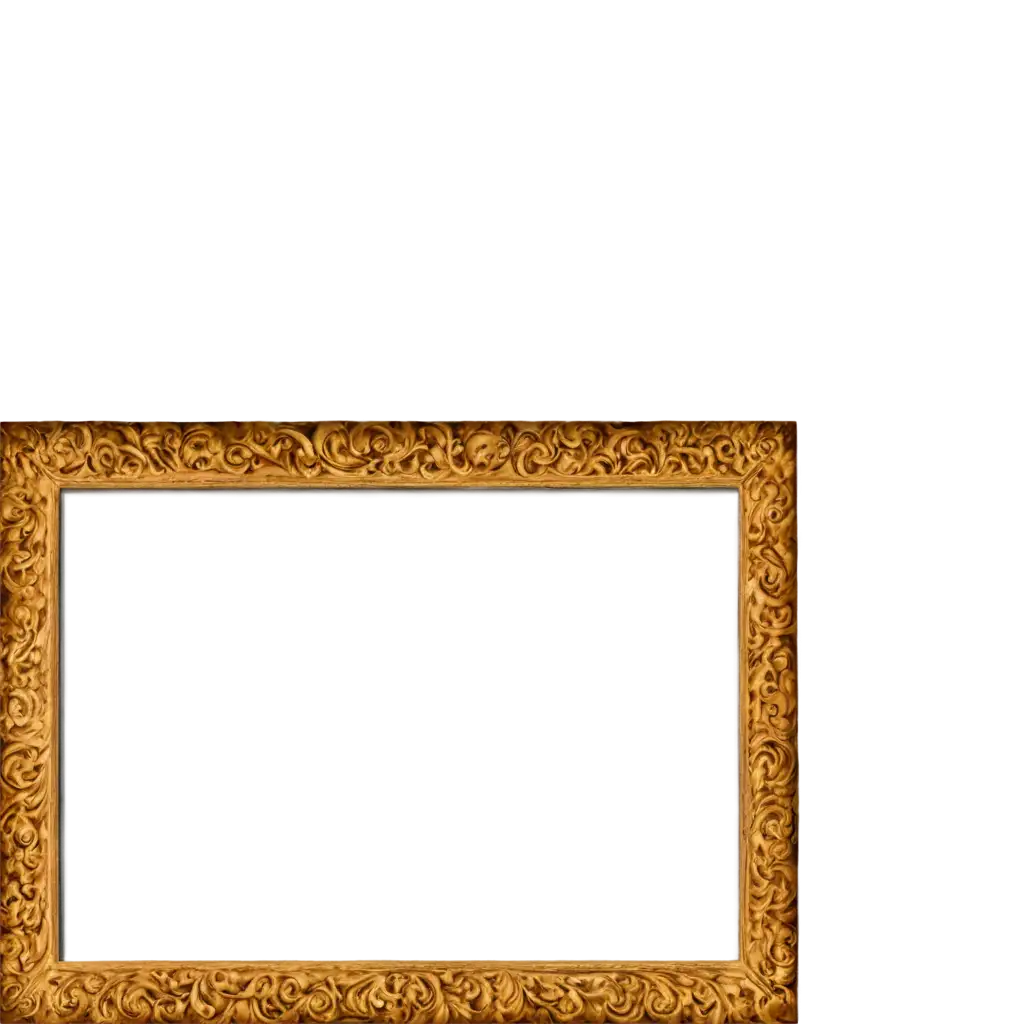 Golden-Old-Photo-Frame-PNG-Vintage-Elegance-Preserved-in-Digital-Format