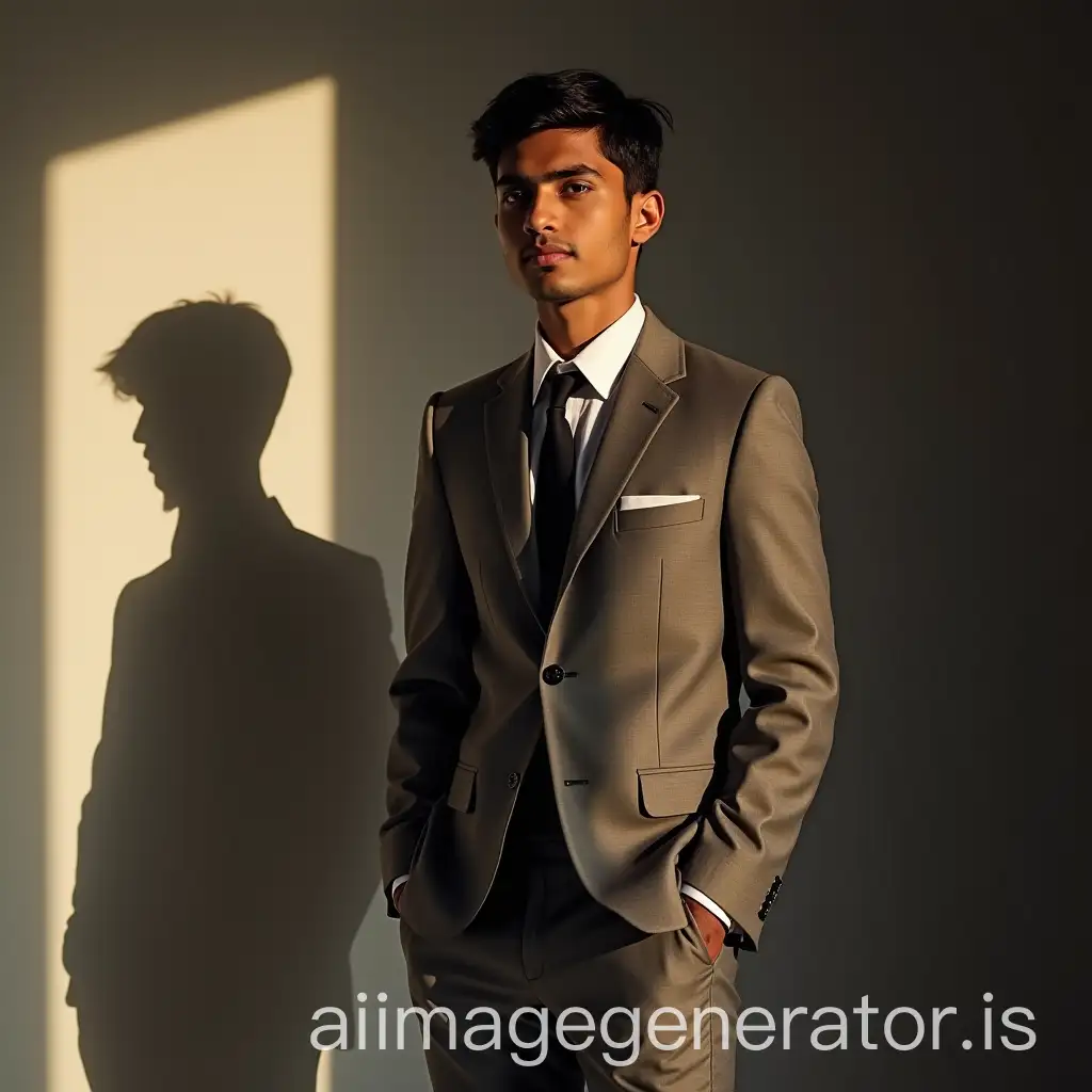 Young-Pakistani-Man-in-Professional-Attire-Contemplating-in-Shadow