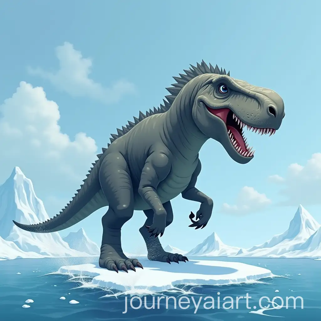 Prehistoric-IcePrehistoric-Beast-Image-Prompt-Age-Beast-Emerging-from-Water