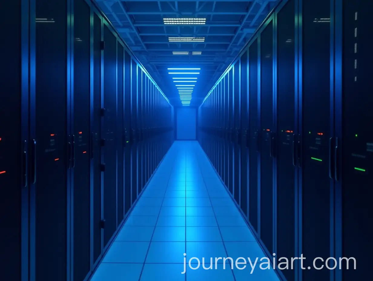 Modern-Data-Center-with-Glowing-Server-Racks-in-Blue-Tones