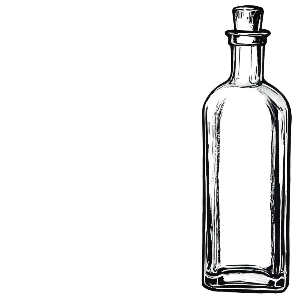 Pencil-Drawing-of-a-Moonshine-Bottle-PNG-HighQuality-Image-for-Various-Uses