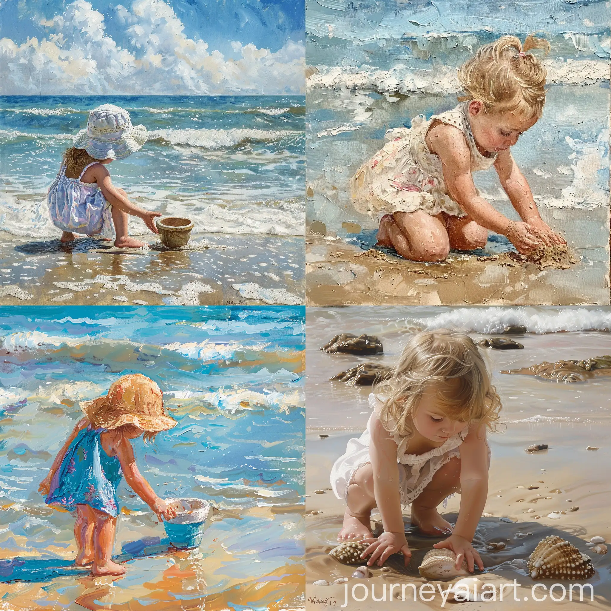 Toddler-Girl-Playing-Joyfully-at-the-Beach